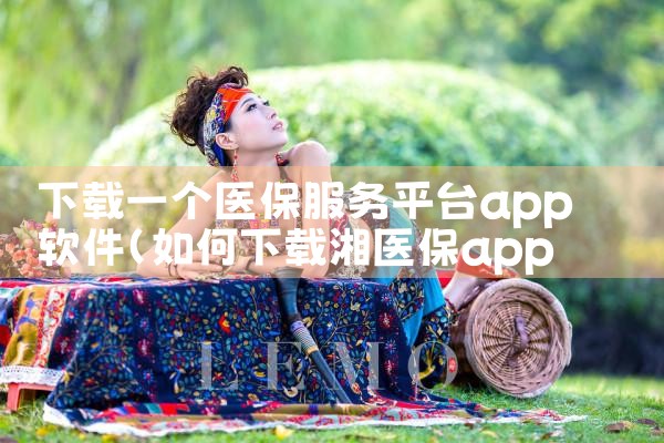 下载一个医保服务平台app软件