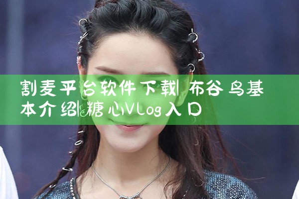 割麦平台软件下载|糖心Vlog入口