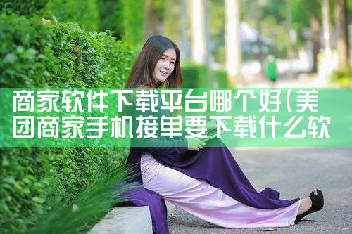 商家软件下载平台哪个好|男娘日记