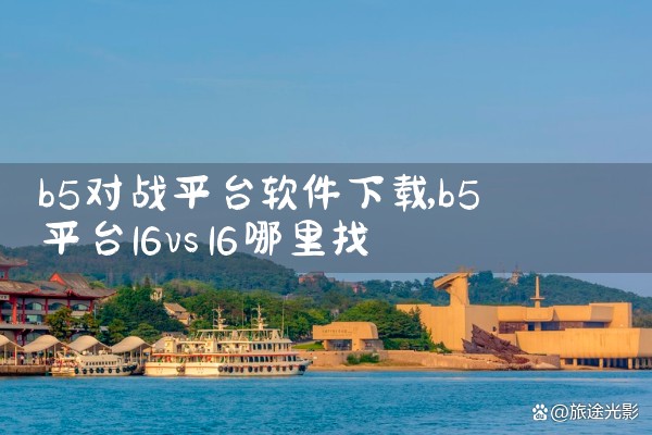 b5对战平台软件下载